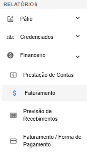 Caminho para Relatórios Financeiros